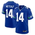 thumbnail image 1 of Men's Nike DK Metcalf Royal Seattle Seahawks Throwback Player Game Jersey, 1 of 3