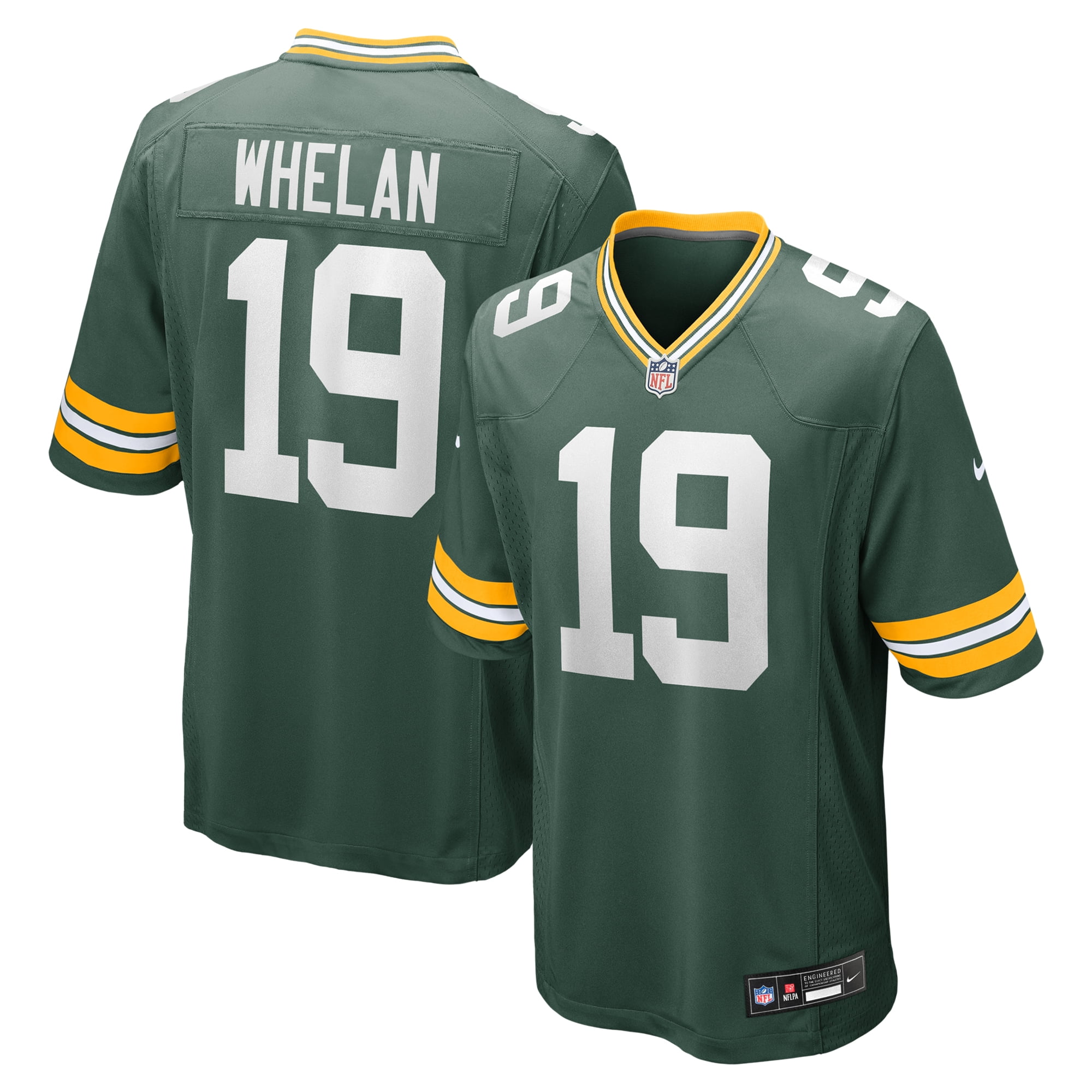 Men's Nike Daniel Whelan Green Green Bay Packers Game Jersey