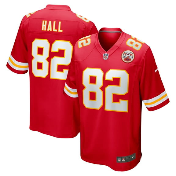 Men's Nike Dante Hall  Red Kansas City Chiefs  Retired Player Game Jersey