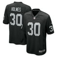 thumbnail image 1 of Men's Nike Darnay Holmes  Black Las Vegas Raiders Team Game Jersey, 1 of 6