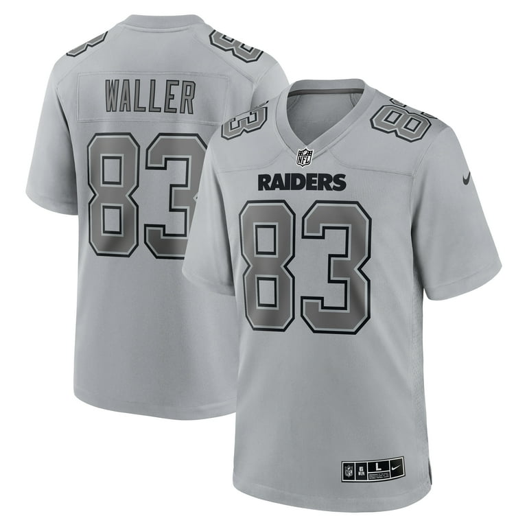 Men s Nike Darren Waller Gray Las Vegas Raiders Atmosphere Fashion Game Jersey Walmart