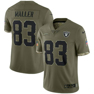 Nike Men's NFL Las Vegas Raiders Atmosphere (Darren Waller) Fashion Football Jersey in Grey, Size: Small | 22NMATMS8DF-00M