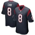 thumbnail image 1 of Men's Nike David Carr Navy Houston Texans Game Retired Player Jersey, 1 of 3