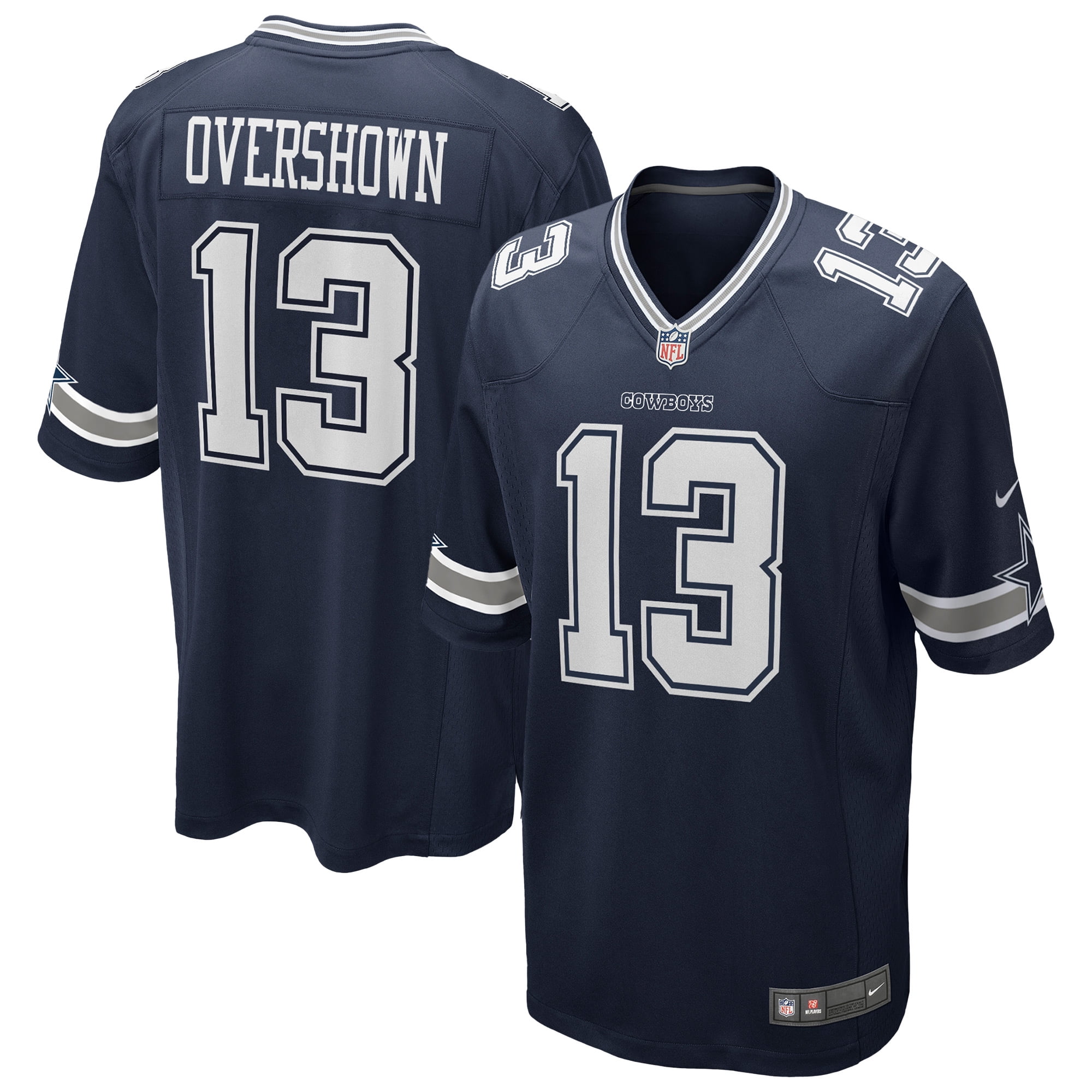 Men's-Nike DeMarvion Overshown Navy Dallas Cowboys Game Jersey