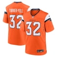 thumbnail image 1 of Men's Nike Delarrin Turner-Yell  Orange Denver Broncos Team Game Jersey, 1 of 6