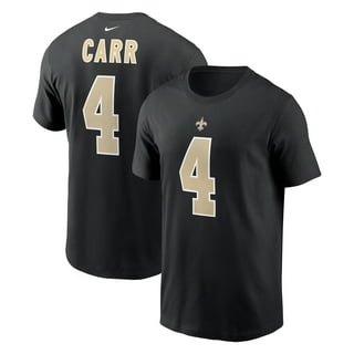 New Orleans Saints Nike Game Road Jersey - White - Derek Carr - Mens