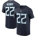 thumbnail image 1 of Men's Nike Derrick Henry Navy Tennessee Titans Name & Number T-Shirt, 1 of 3