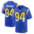 thumbnail image 1 of Men's Nike Desjuan Johnson Royal Los Angeles Rams Home Game Jersey, 1 of 6