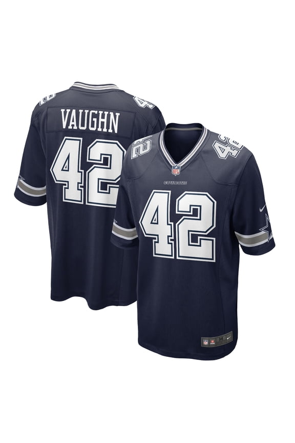 Men's Nike Deuce Vaughn Navy Dallas Cowboys  Game Jersey