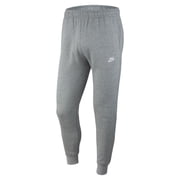 Men's Nike Dk Grey Heather/Matte Silver/Wht Sportswear Club Joggers - XL