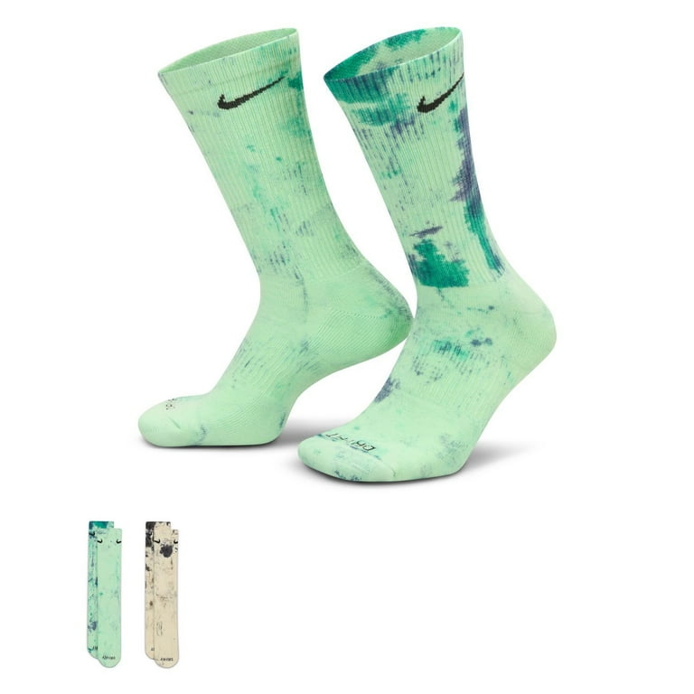 Men s Nike 6 pack Everyday Plus Cushion Crew Training Socks Color Olive Multi Size N A
