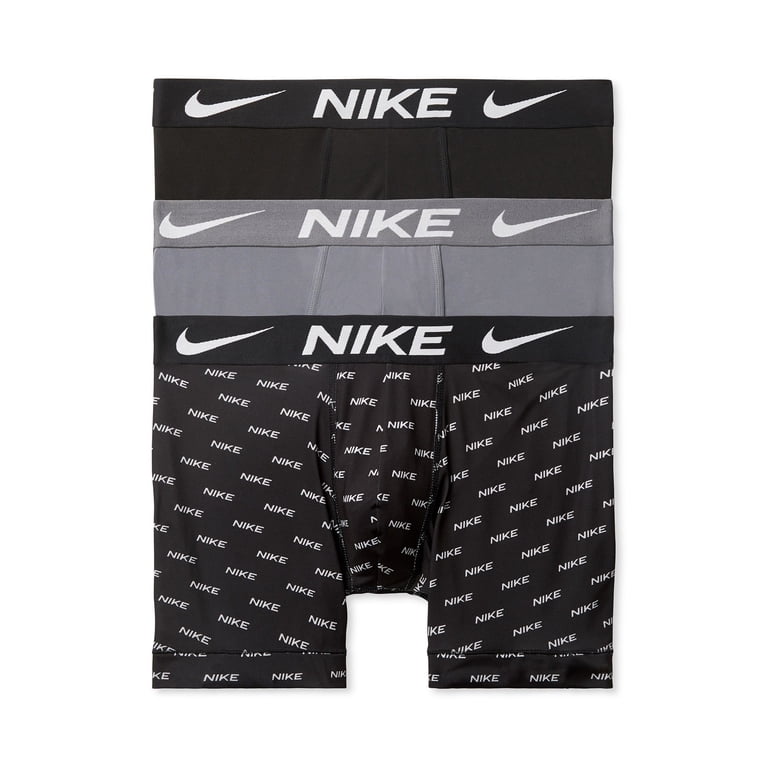NIKE Dri-FIT Essential Micro ボクサーパンツ ３P Men's Nike 3-Pack Dri-FIT Essential Microfiber 6