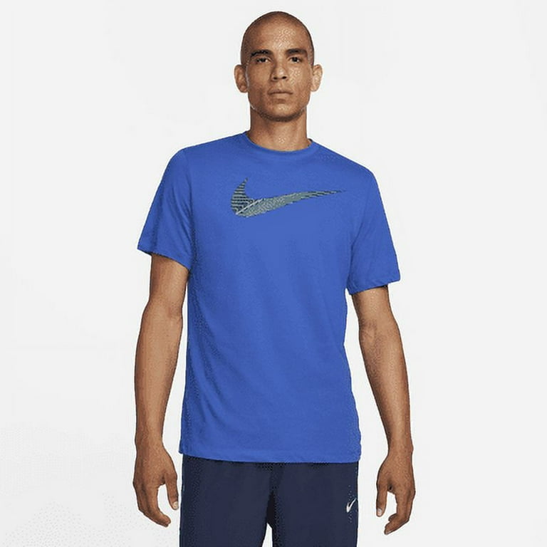 Nike Dri FIT Men s Fitness T Shirt Color Game Royal Size XXL Walmart