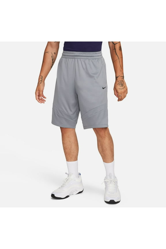 Men's Nike Dri-FIT Icon 11-in. Basketball Short Color: Cool Gray Size: M
