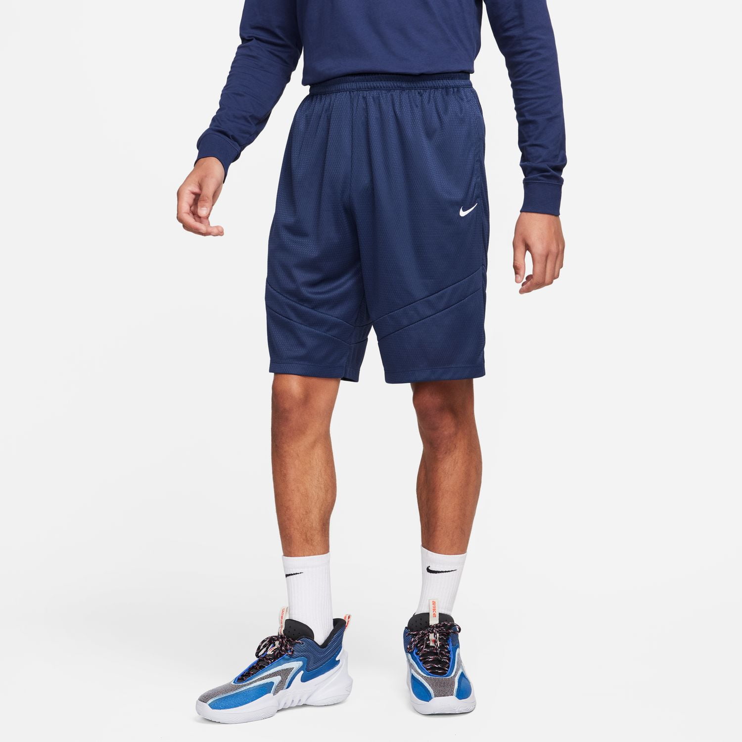 Men's Nike Dri-FIT Icon 11-in. Basketball Short Color: Midnight