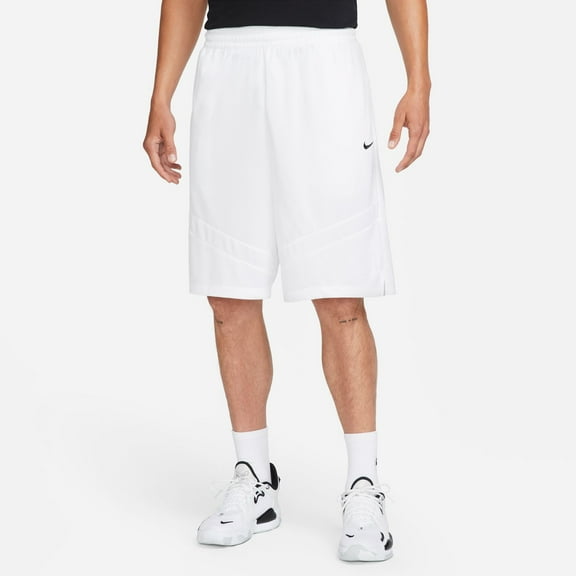 Men's Nike Dri-FIT Icon 11-in. Basketball Short Color: White Size: M