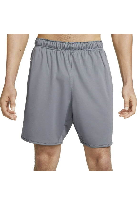 Men's Nike Dri-FIT Totality 7-in. Unlined Knit Short Color: Smoke Gray Size: S