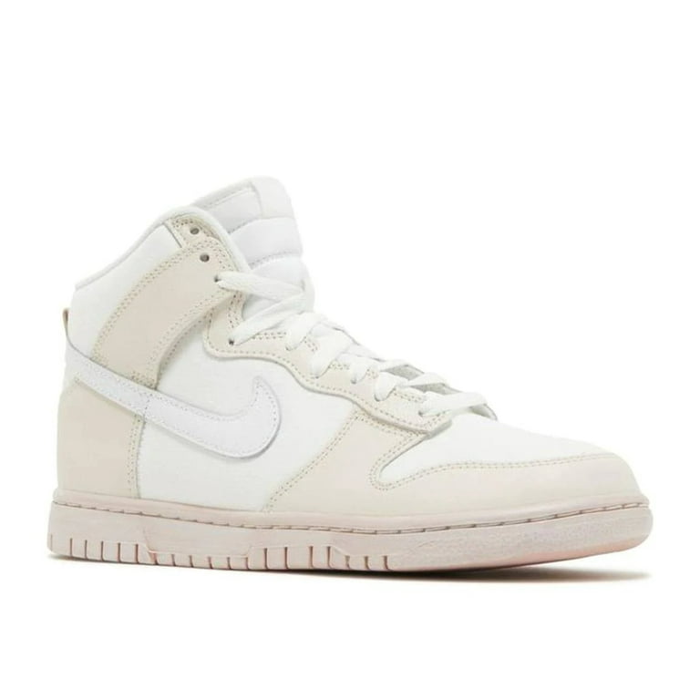 Men's Nike Dunk HI Retro PRM Summit White/White-Phantom Men's Nike Dunk HI Retro PRM Summit White/White-Phantom