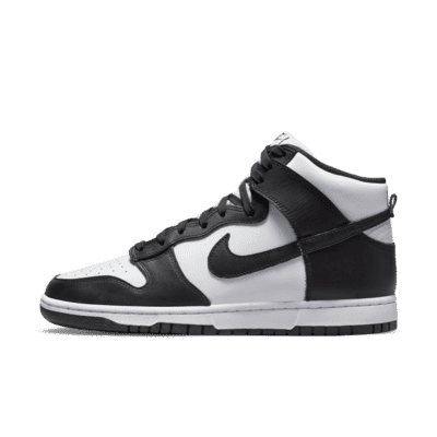 Men's Nike Dunk Hi Retro White/Black-Total Orange (DD1399 105) - 6