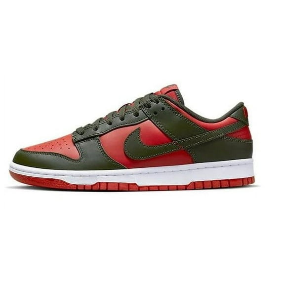 (Men's) Nike Dunk Low 'Mystic Red / Cargo Khaki' (2023) DV0833-600