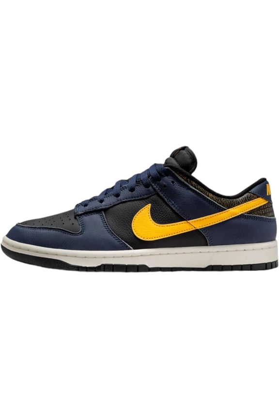 Men's Nike Dunk Low Retro Black/Tour Yellow (FZ4014 010) - 9.5