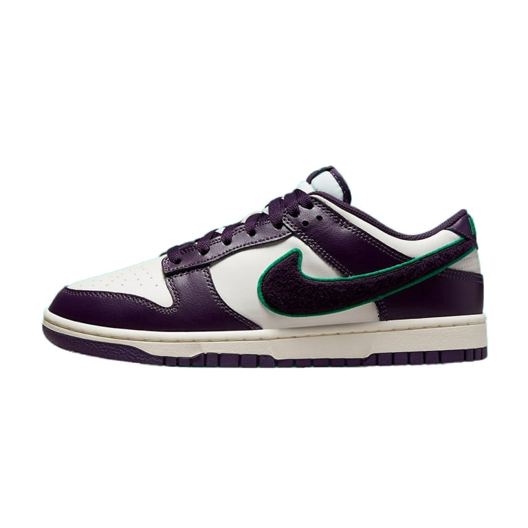 Nike Dunk Low Chenille Swoosh Grand Purple Size 13 Men
