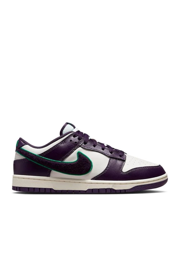 Men's Nike Dunk Low Retro "Chenille Swoosh" Sl/Grand Prple (DQ7683 100) - 8