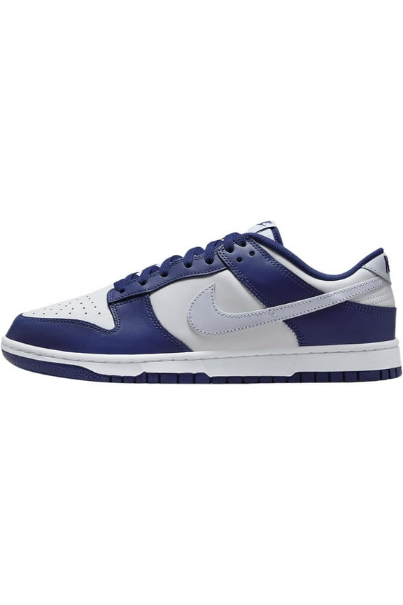 Men's Nike Dunk Low Retro Deep Royal Blue/Football Grey (DV0833 401) - 11