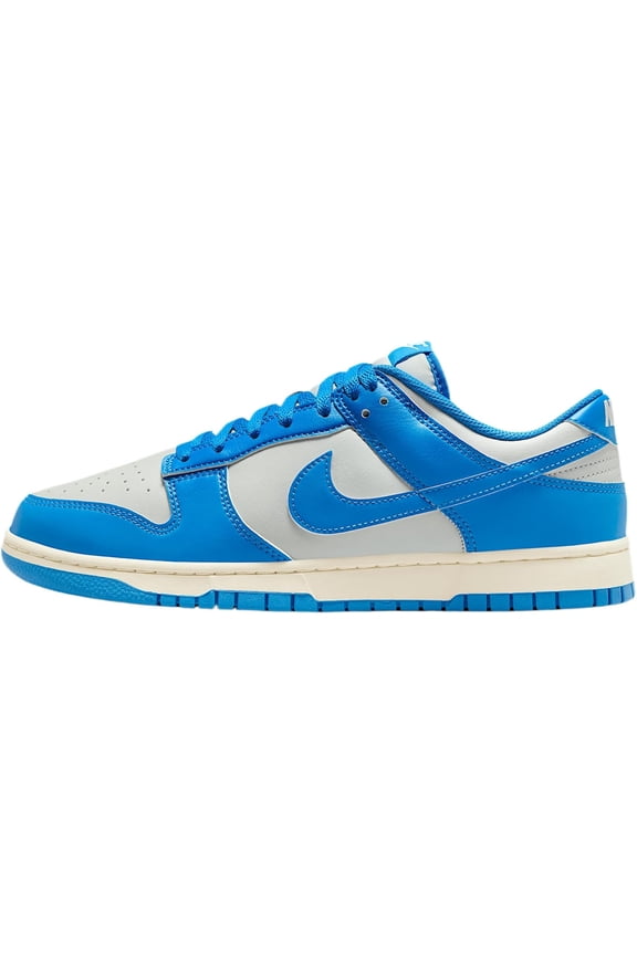 Men's Nike Dunk Low Retro Light Silver/LT Photo Blue (HF5441 002) - 11