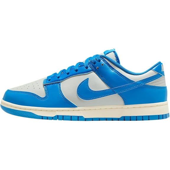 Men's Nike Dunk Low Retro Light Silver/LT Photo Blue (HF5441 002) - 9