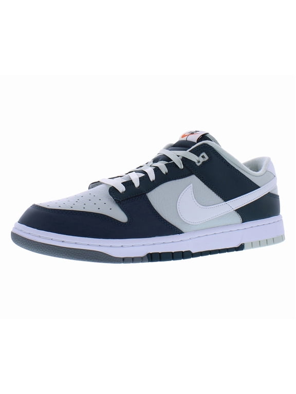 Dunk Low Retro PRM Mens Shoes Size 13, Color: Deep Jungle/White/Light/Silver