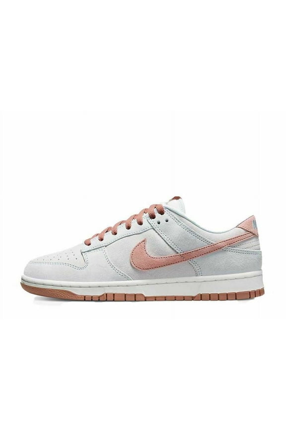 Men's Nike Dunk Low Retro PRM Phantom/Fossil Rose-Aura (DH7577 001) - 11
