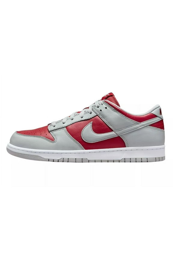 Men's Nike Dunk Low Retro QS Varsity Red/Silver-White (FQ6965 600) - 10.5
