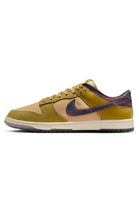 Men's Nike Dunk Low Retro SE Buff Gold/Dark Raisin (IB6752 700) - 8