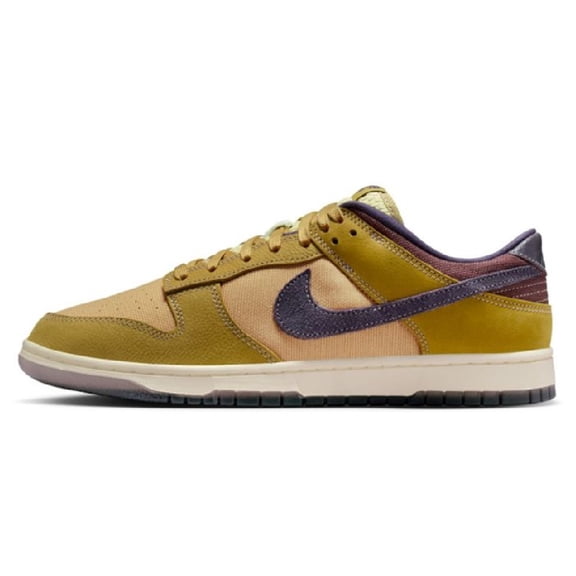 Men's Nike Dunk Low Retro SE Buff Gold/Dark Raisin (IB6752 700) - 9