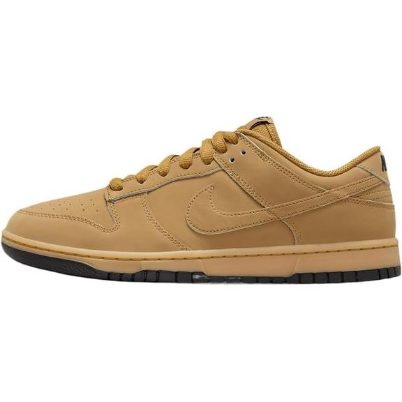 Men's Nike Dunk Low Retro SE Wheat/Gum Yellow-Black (HQ1932 700) - 10