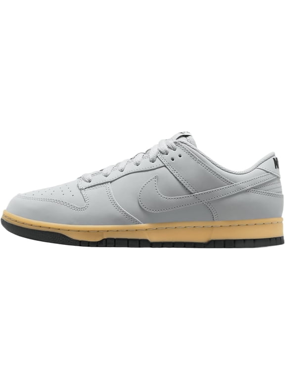 Men's Nike Dunk Low Retro SE Wolf Grey/Gum Yellow (HQ1932 001) - 8.5