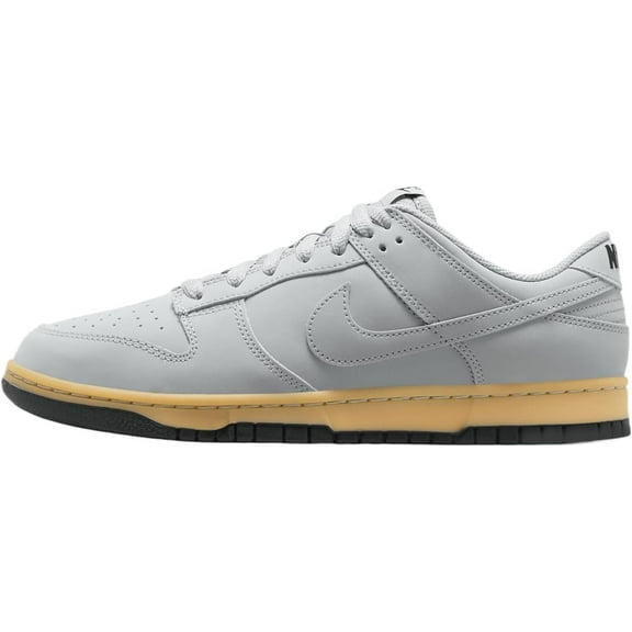 Men's Nike Dunk Low Retro SE Wolf Grey/Gum Yellow (HQ1932 001) - 8.5