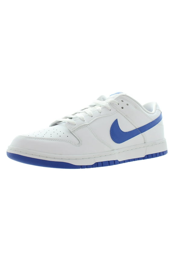Men's Nike Dunk Low Retro White/Hyper Royal (DV0831 104) - 13
