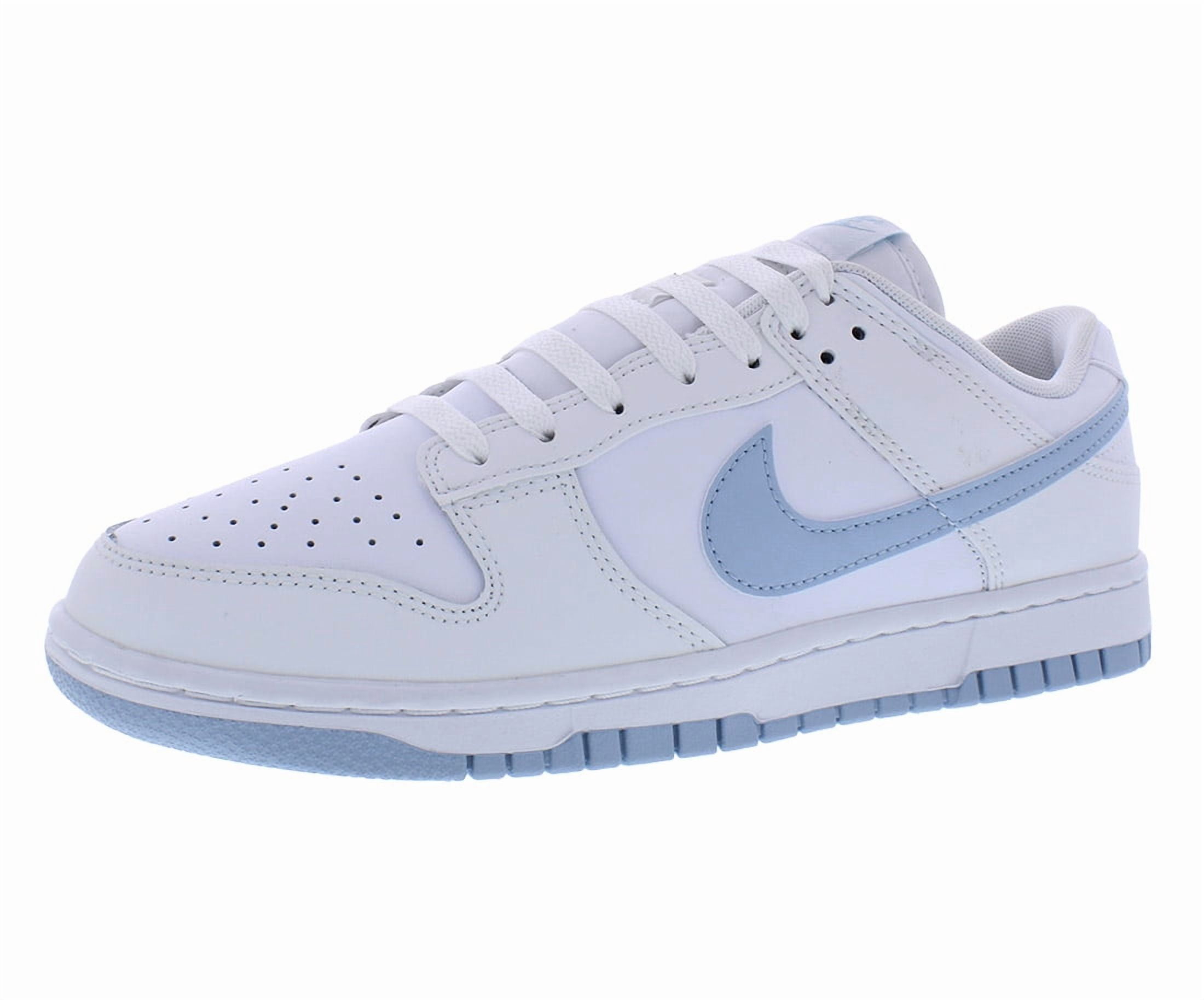 Men's Nike Dunk Low Retro White/LT Armory Blue (DV0831 109) - 14