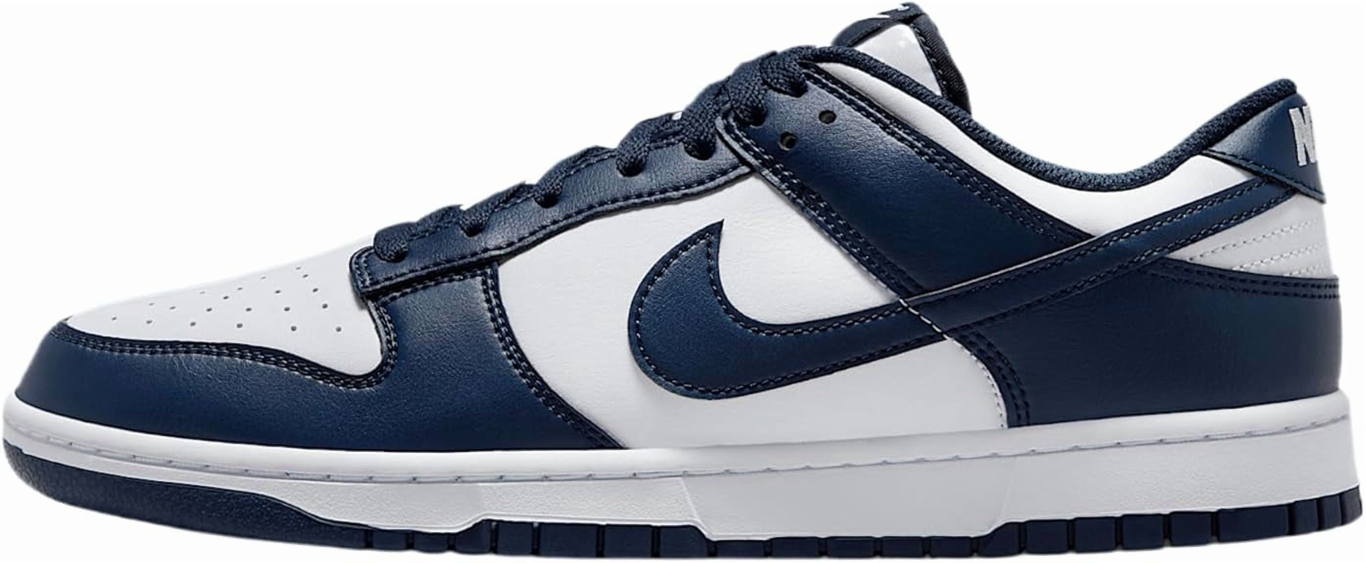 Men's Nike Dunk Low Retro White/Midnight Navy-White (HF5441 107) - 11.5