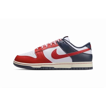 Men's Nike Dunk Low Retro White/University Red (IM2222 100) - 9