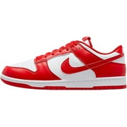 Men's Nike Dunk Low Retro White/University Red-White (HF5441 104) - 9
