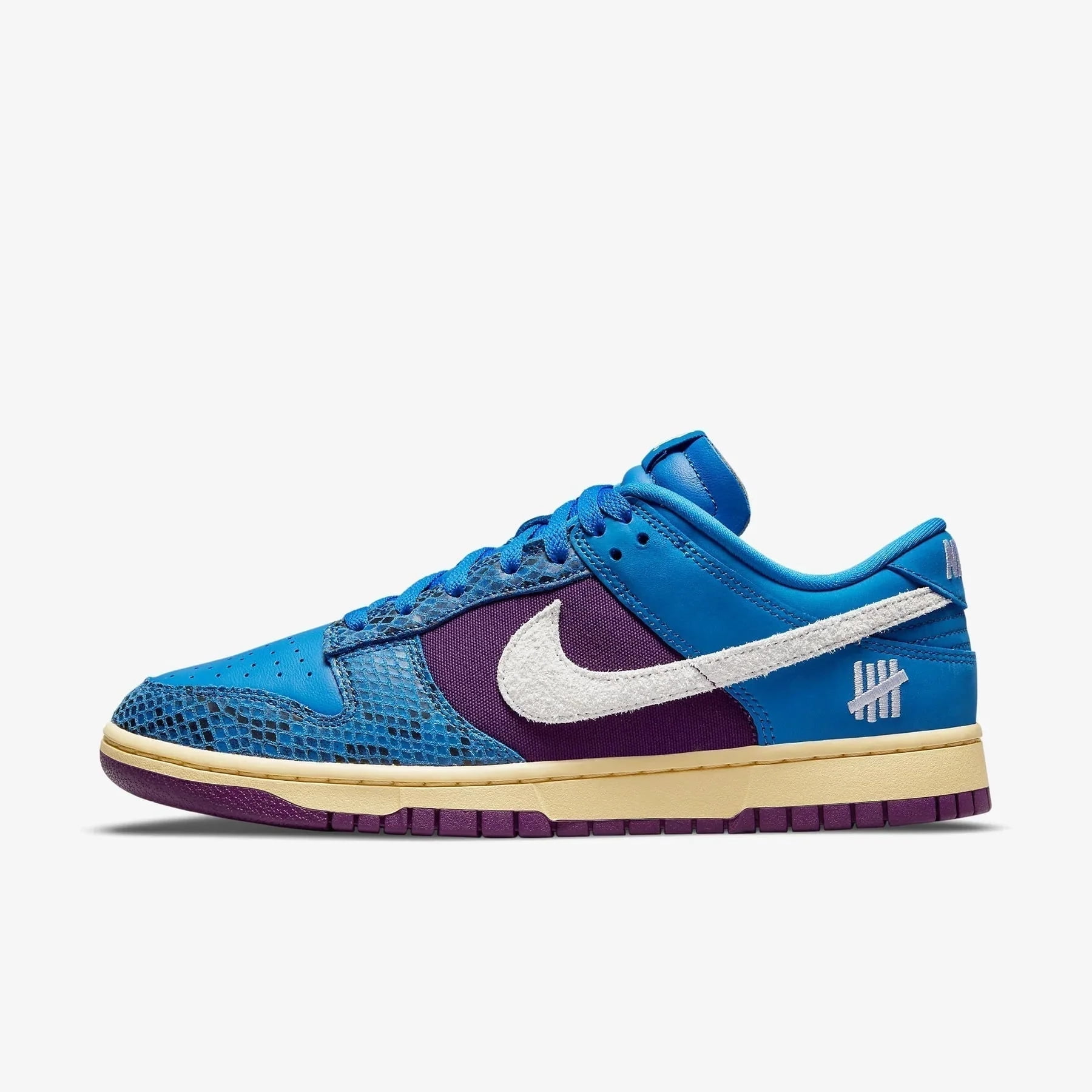 dunk low undefeated blue