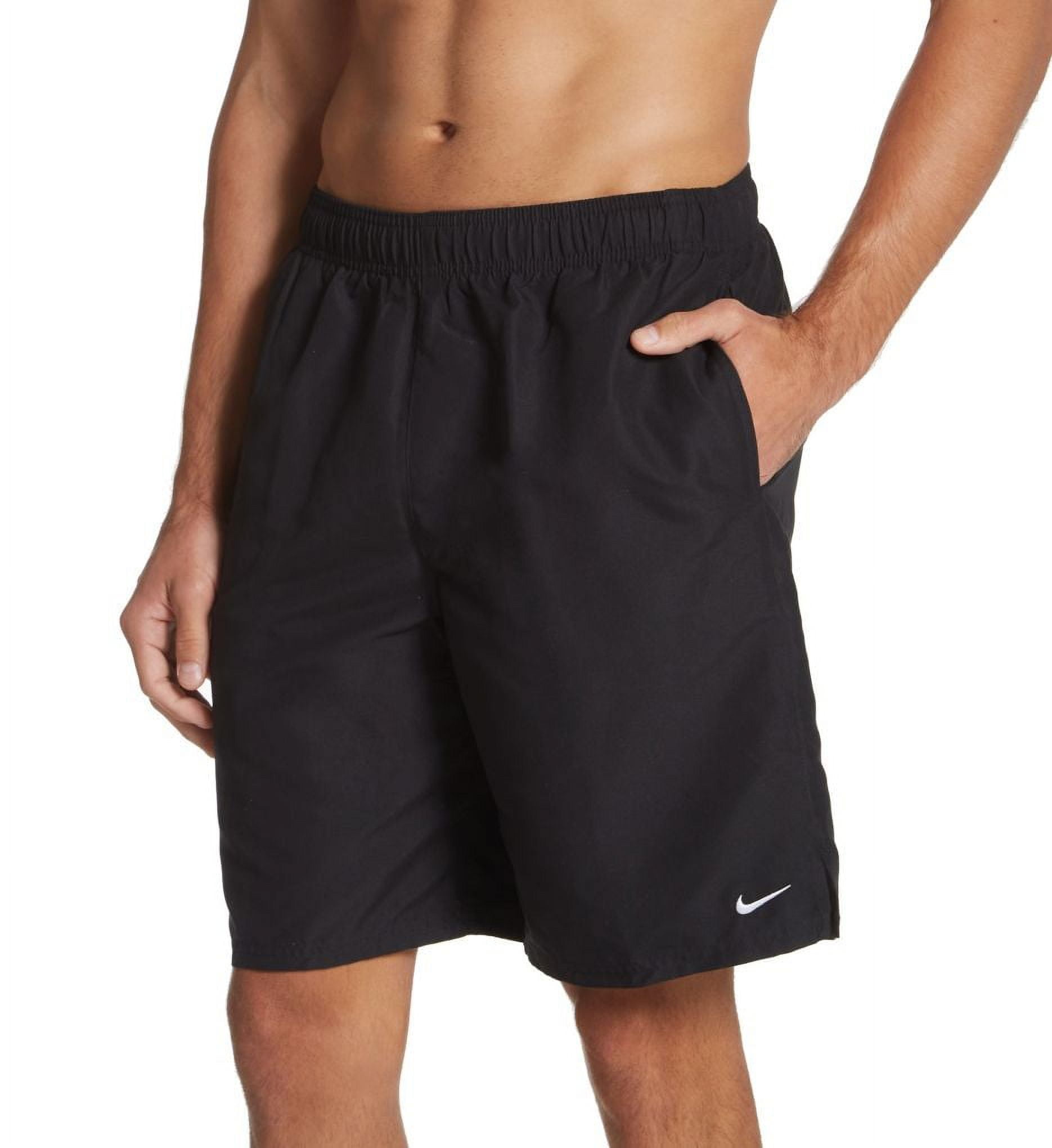 black nike swim trunks