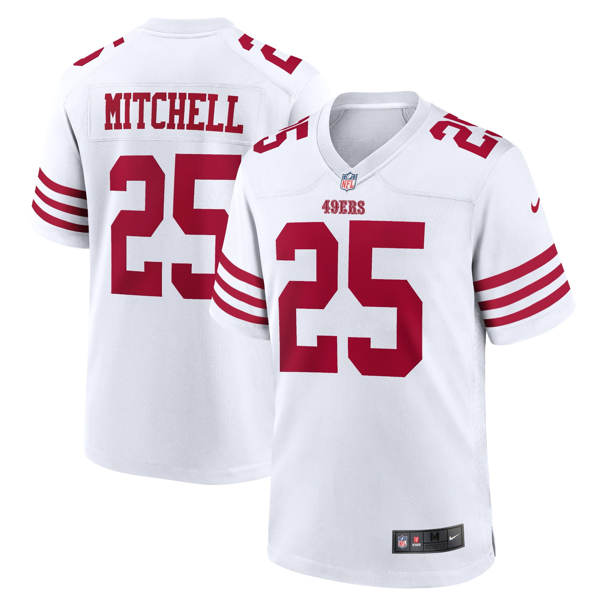 San francisco 49ers all best sale white jersey