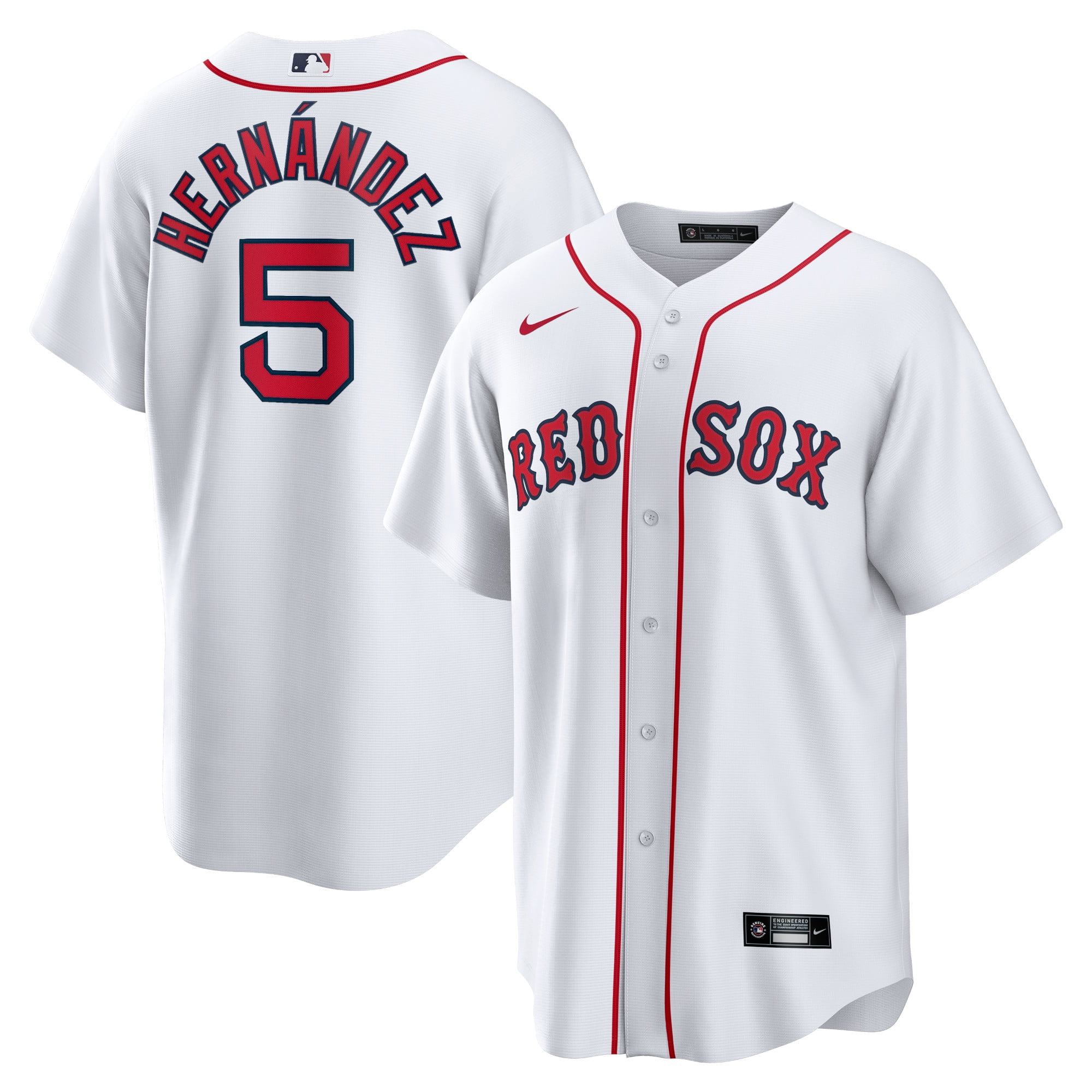 Boston Red Sox Enrique Hernandez Python Skin Authentic Black Jersey