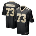 thumbnail image 1 of Men's Nike Ethan Greenidge Black New Orleans Saints Game Jersey, 1 of 4