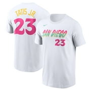 Men's Nike Fernando Tatis Jr. White San Diego Padres City Connect Name & Number T-Shirt
