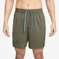 thumbnail image 1 of Men's Nike Form Dri-FIT 7-in. Unlined Versatile Shorts Color: Medium Olive Size: S, 1 of 4